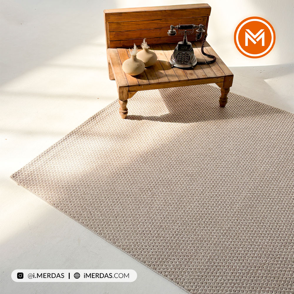 فرش پینترستی کد 1122 زمینه بژ